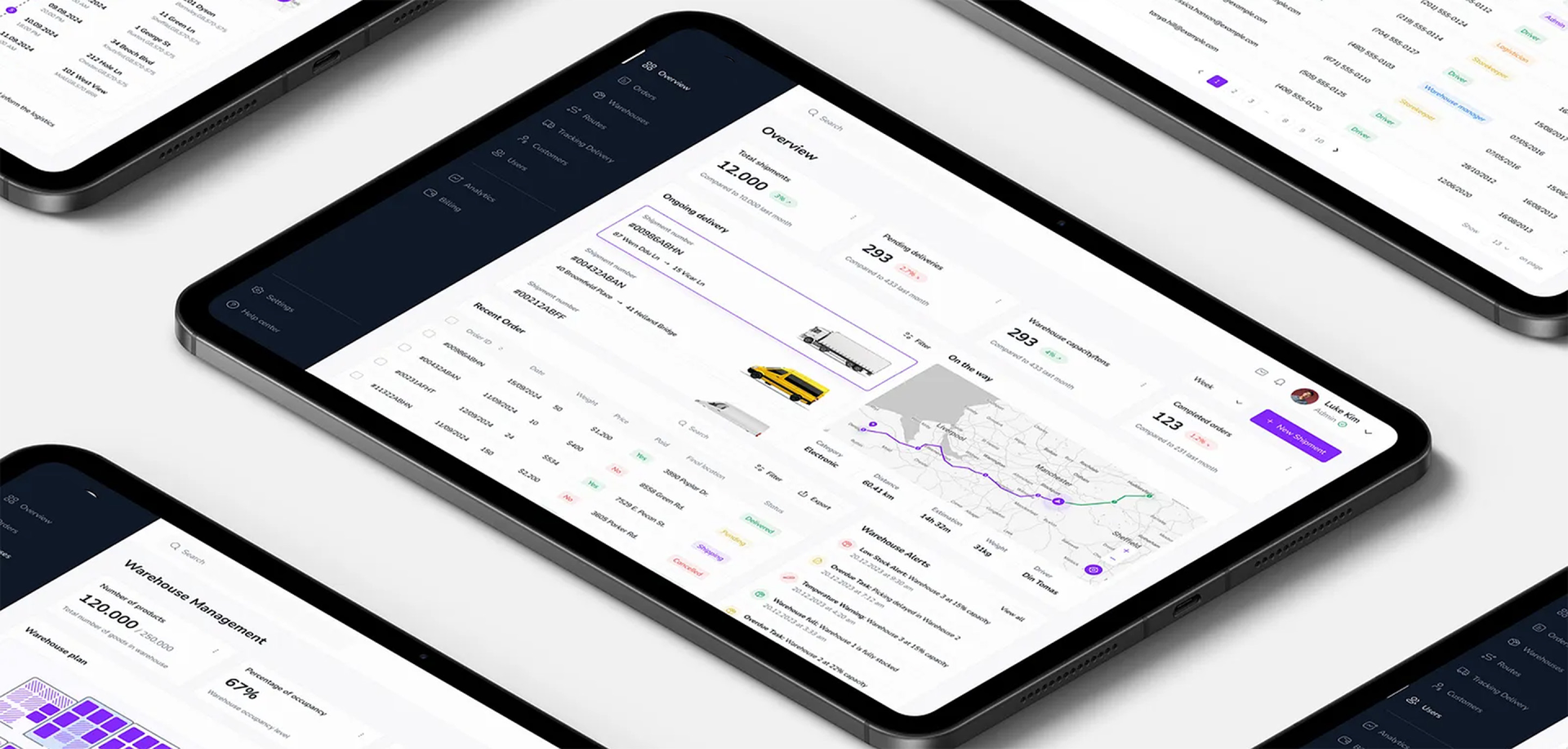 Logistika üçün ERP & CRM sistemi